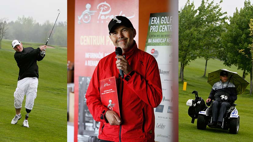Charitativní golfový turnaj pro Centrum Paraple letos již posedmé